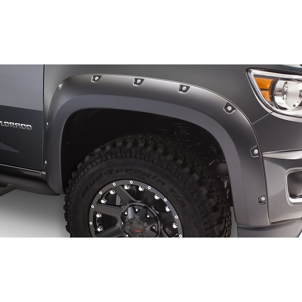 Bushwacker 15C COLORADO FENDER FLARES POCKET STYLE 2PC EXCL ZR2 MODELS